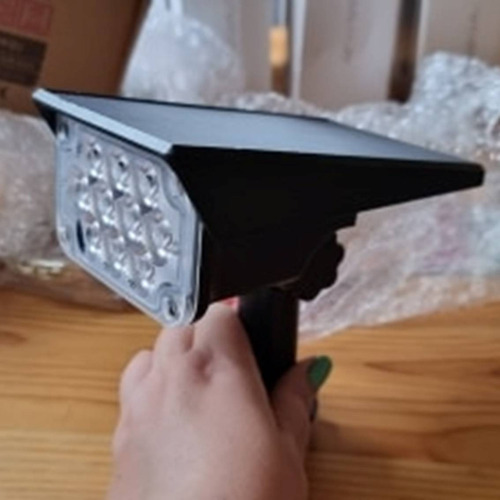 Pack 5 Aplique Reflector Estaca Led Solar 6w Litex