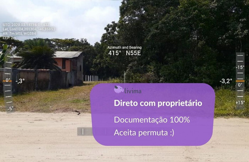 Imagem 1 de 11 de Terreno À Venda Na Rua Itanhaém , Balneário Vila Tupy, Itanhaém - Sp - Liv-16162