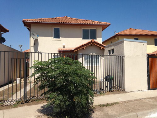 Cómoda Casa, En Bonito Sector De Buin 3d3b 1bod Est