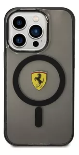 Funda Protector Ferrari Humo Para iPhone 15 Pro Magsafe