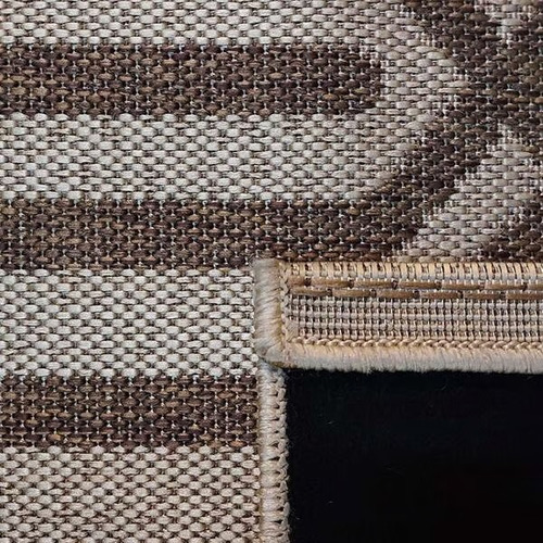 Tapete Sala Sisal Trançado 1,00x1,50m Rustico Eco Nature Cor Bege