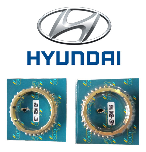 Aros Sincronicos Tercera Y Cuarta Hyundai Getz Caja Sincroni