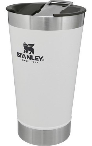 Copo Térmico Stanley Branco Polar Com Tampa 473ml Oferta