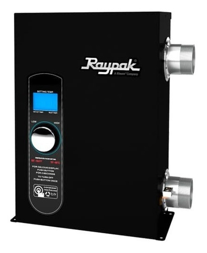 Calentador Eléctrico Jacuzzi Hidromasaje Spapak Raypak 11 Kw