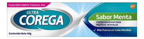 Crema Adhesiva Ultra Corega Para Prótesis Dentales 40 G.