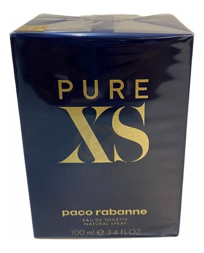 Perfume Pure Xs Edt Paco Rabanne 100ml (original) - Com Selo Adipec
