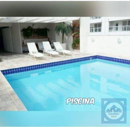 Imagem 13 de 22 de Flat Com 1 Dormitório À Venda, 76 M² Por R$ 371.000,00 - Gonzaga - Santos/sp - Fl0057
