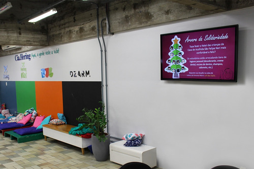 Tv Indoor Para Igrejas / Tv Corporativa / Digital Signage Wp