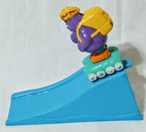 Monstruo Grimace Morado Con Tobogan Mcdonalds Juguete Niños
