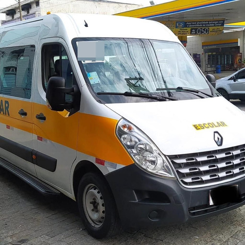 Renault Master Ano 2018 Longa Escolar 20 Lug Jm Cod.838