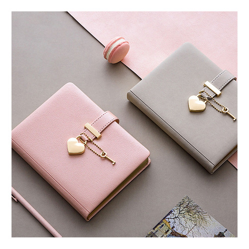 Caderno Diário De Capa Dura Books With Lock