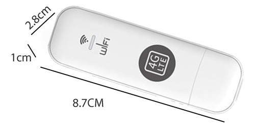 Enrutador Módem Wifi Usb 4g Lte, Dispositivo De Internet
