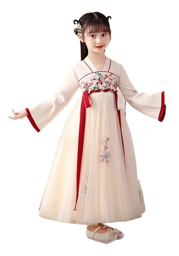 Nuevo Vestido Hanfu Para Niños Japoneses Y Coreanos De 3-12t