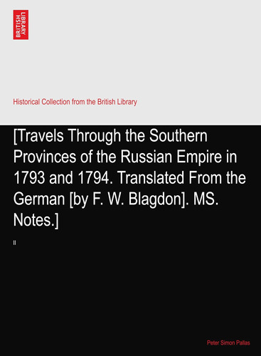 Libro: [travels Through The Southern Provinces Of The Empire