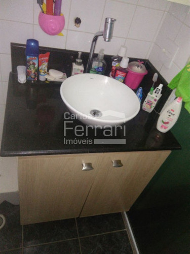 Imagem 5 de 15 de Apartamento A Venda, Parque Novo Mundo, Cond. Praças Das Américas, 03 Dormitórios, 01 Vaga, Varanda. - Cf32971