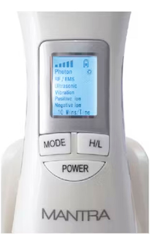 Masajeador Facial Multifunción Mantra Glow 6 En 1 Ems