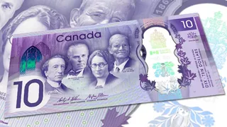 Aa#54 Billete 10 Dollar Canada 150 Aniversario 2017 Nuevo