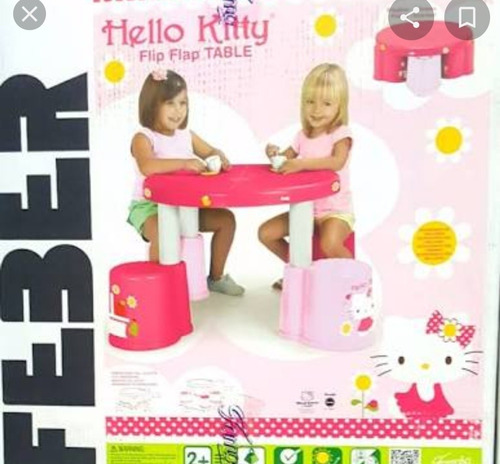 Mesa Plegable Flip Flap Hello Kitty
