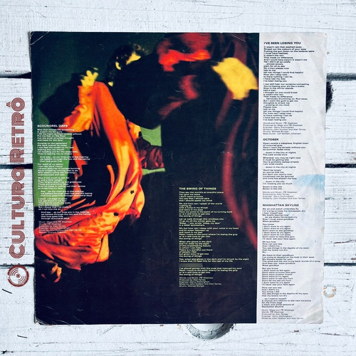 Lp Scoundrel Days A-ha 1987( Ótimo/ Encarte) I've Losing You (Usado)