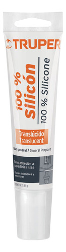 Sellador Transparente 100% Silicón 85 Gr 17562 12 Pzs