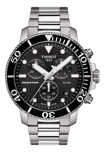 Tissot Reloj Casual Seastar 660/ De Acero Inoxidable Para H.