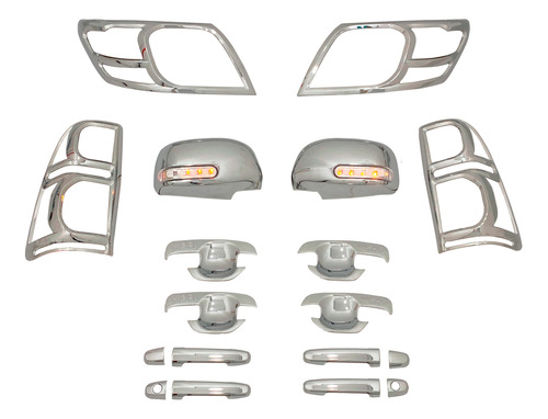 Kit Cromado De Toyota Hilux 2012-2016 18 Piezas