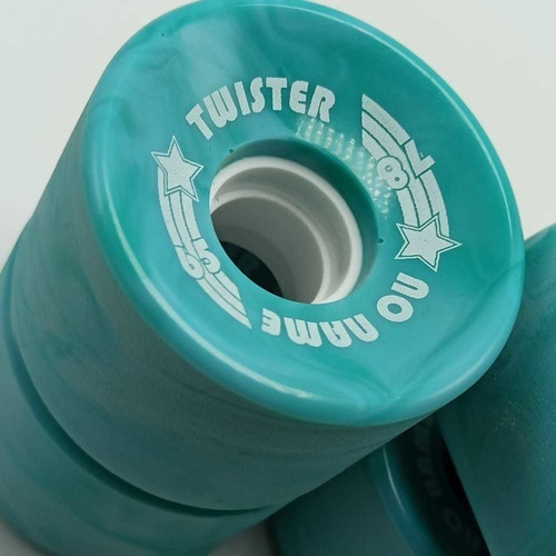 Imagen 5 de 7 de Ruedas Cruiser Long No Name Twister 65 X 45mm 78a Celeste