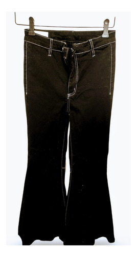 Pantalon Chic Denim Wide Leg Mujer