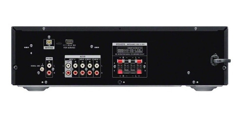 Receptor Sony - 2.0 Canales Estéreo Con Bluetooth - Negro Negro