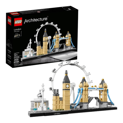 Lego® Architecture - Londres (21034) Cantidad de piezas 468