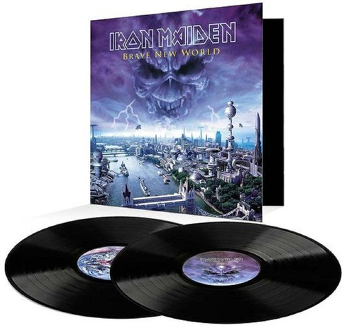 Lp Iron Maiden Brave New World 180g X The Factor Powerslave