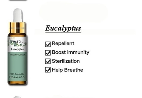 Aceite Esencial Eucalipto Phatoil 100% Puro Orgánico 10 Ml