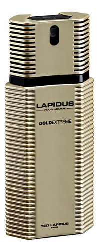Perfume Ted Lapidus Pour Homme Gold Extreme 100ml Edt - Sem Caixa