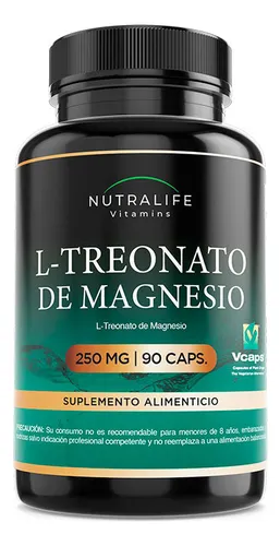 comprar L Treonato De Magnesio Lf 90 Caps 250mg. Fatiga Recuperacion Sabor Natural \u002F 90 Capsulas \u002F250mg