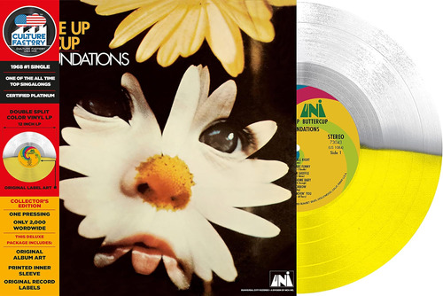 Vinilo: Build Me Up Buttercup - Vinilo Plateado Y Amarillo