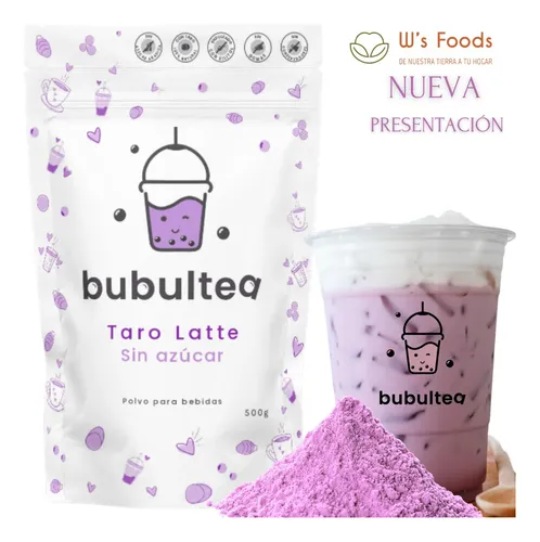 comprar Taro Latte Sin Azúcar Y Con Taro 100% Natural 500 Gr