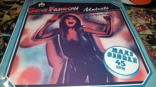 Gene Farrow Muevete (move Your Body) Vinilo Maxi Spain 1978