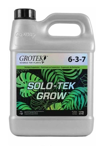 Solo Tek Grow 1lt Grotek