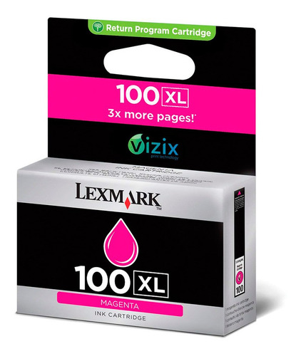 Cartucho Lexmark 100xl 100 Xl Color Original