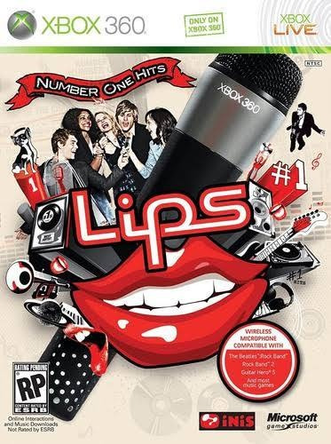Lips Number One Hits + Micrófono Xbox 360