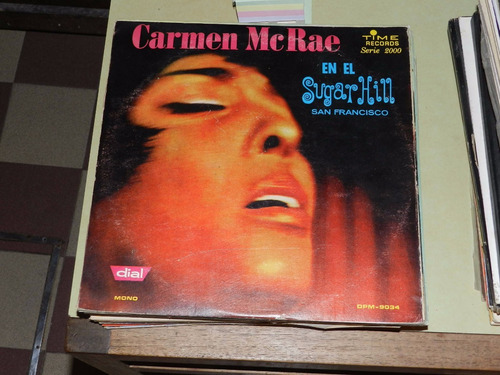 Vinilo 2684 - Carmen Mcrae En El Sugar Hill - Time Records (Usado)
