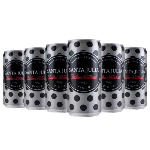 Vino Santa Julia Dulce Tinto Natural Lata 269ml