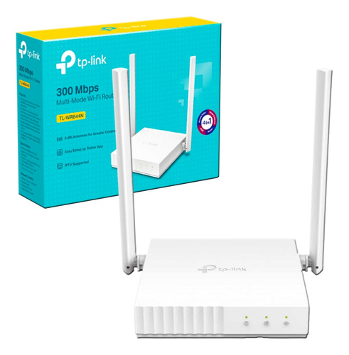 Router Inalambrico Tp-link Tl-wr844n 2 Antenas 300mbps Bagc