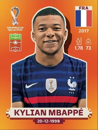 Extra Sticker Mbappé Bronze, Livro Nunca Usado 76112538