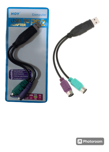 Adaptador Usb A Ps2.  Cable Ps2 Nuevos