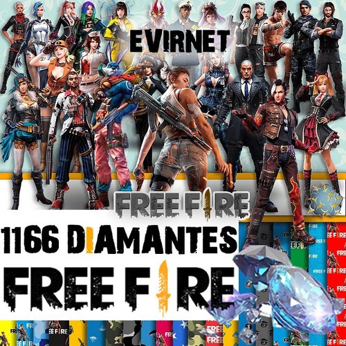 1166 Diamantes Free Fire | Evirnet