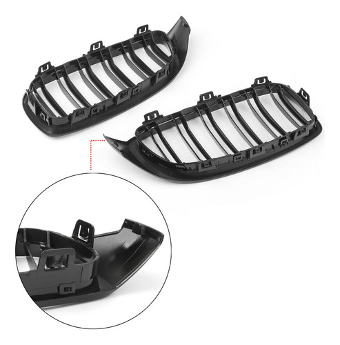 For Bmw F32 F33 F36 F82 Rejilla De Riñón Dual Slat M4