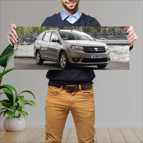 Cuadro 30x80cm Auto 2013 Dacia Logan Mcv 7780 24