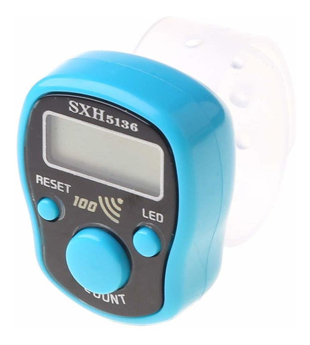 Helyzq Contador Electronico Digital Portatil Muñeca Luz Led