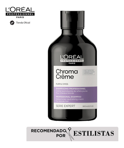 Shampoo L'oréal Professionel Matizador Chroma Crème X300ml